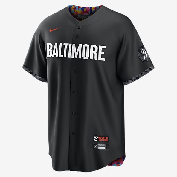 Black nike baseball jersey online